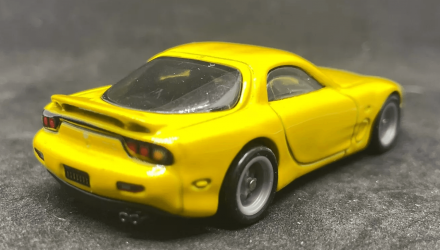 Машинка Premium Hot Wheels '95 Mazda RX-7 Street Tuners 1:64 FYN75 Yellow - Retromagaz, image 2