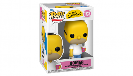 Фигурка FUNKO POP! Симпсоны Гомер The Simpsons Homer with Krusty Burger 112mm 1737 86406 - Retromagaz, image 1