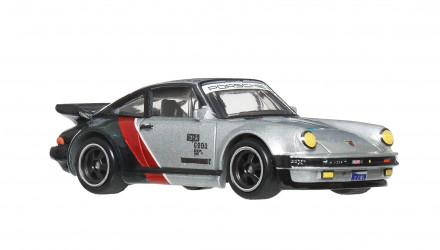 Машинка Premium 2шт Hot Wheels Porsche 911 Turbo (930) / Quadra Turbo-R V-Tech 2-Packs 1:64 JHW53 Grey - Retromagaz, image 2
