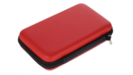 Набір Консоль Nintendo 3DS XL Модифікована 32GB Red Black + 10 Вбудованих Ігор Б/У Нормальний + Чохол Твердий RMC Red Новий - Retromagaz, image 2