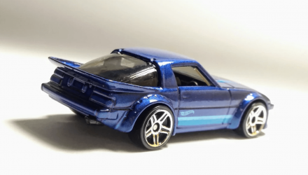 Машинка Базова Hot Wheels Mazda RX-7 J-Imports 1:64 HCV76 Blue - Retromagaz, image 3