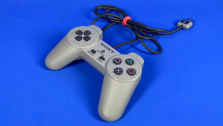 Набор Консоль Sony PlayStation 1 Classic Grey + 20 Встроенных Игр Б/У  + Геймпад Проводной USB 2шт - Retromagaz, image 3