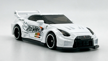 Машинка Базова Hot Wheels Liberty Walk LB-Silhouette Works GT Nissan 35GT-RR Ver.2 Dream Garage 1:64 HCX49 White - Retromagaz, image 3