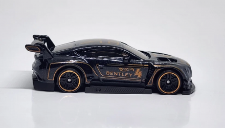 Машинка Базова Hot Wheels 2018 Bentley Continental GT3 Race Day 1:64 JBB30 Black - Retromagaz, image 3