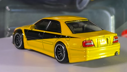 Машинка Premium Hot Wheels Toyota Chaser JZX 100 Fast & Furious 1:64 JBL89 Yellow - Retromagaz, image 3