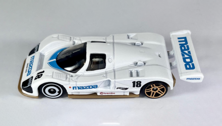 Машинка Базовая Hot Wheels Mazda 787B Peak Pursuit 1:64 JBB39 White - Retromagaz, image 3