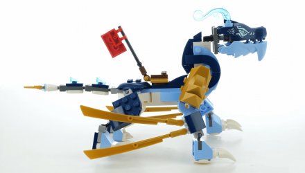 Конструктор Lego Водний Дракон ЕВО Нії Ninjago 71800 Без Фігурок Новий - Retromagaz, image 4