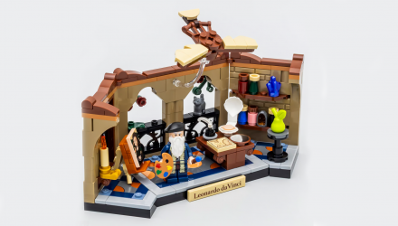 Конструктор Lego Promotional Tribute to Leonardo da Vinci 40902 Новый - Retromagaz, image 2