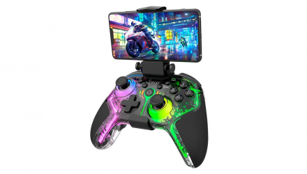 Геймпад Бездротовий Ipega Switch PlayStation 4 3 PC Android iOS PG-9666Т Transparent Black Новий - Retromagaz, image 2