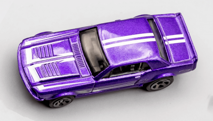 Машинка Базовая Hot Wheels '67 Ford Mustang Coupe Muscle Mania 1:64 GTB45 Purple - Retromagaz, image 4