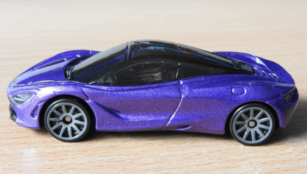 Машинка Базова Hot Wheels McLaren 720S Exotics FYC33 Purple Новий - Retromagaz, image 4