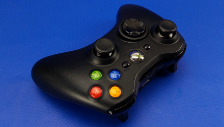 Геймпад Бездротовий Microsoft Xbox 360 Black Б/У - Retromagaz, image 2