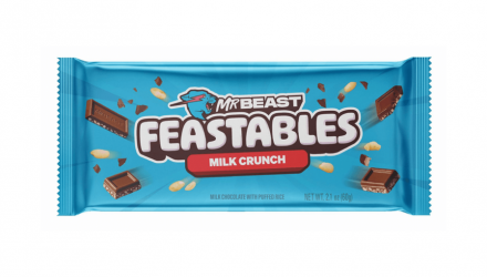 Набор Батончик 2шт MrBeast Feastables Milk Crunch King Size 60g - Retromagaz, image 1