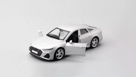 Машинка Автопром Audi RS 7 Sportback 1:43 Silver - Retromagaz, image 1