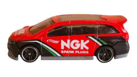 Машинка Базовая Hot Wheels Honda Odyssey NGK Speed Graphics 1:64 DTX63 Red - Retromagaz, image 3