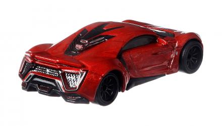 Машинка Premium Hot Wheels Lykan Hypersport W Motors Lykan Hypersport Fast & Furious GRL70 Red Новий - Retromagaz, image 3