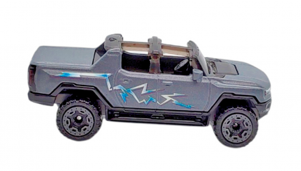 Машинка Базовая Hot Wheels 2024 GMC Hummer EV Barbie The Movie Screen Time 1:64 HKH13 Grey - Retromagaz, image 5