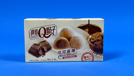 Набор Пирожные 4шт Q Brand Мочи Cacao Chocolate 80g - Retromagaz, image 1