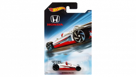 Тематична Машинка Hot Wheels Honda Racer Honda 70th Anniversary 1:64 FKD28 White - Retromagaz, image 1