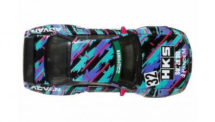 Машинка Premium Hot Wheels Nissan Skyline GT-R (R32) Pandem Modern Classics 1:64 JHW41 Black - Retromagaz, image 4