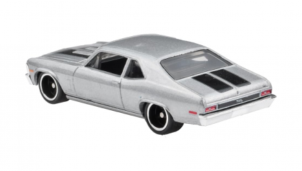 Машинка Premium Hot Wheels 1970 Chevrolet Nova SS Fast & Furious 1:64 HNW54 Silver - Retromagaz, image 5