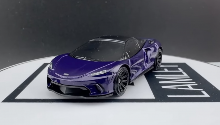 Тематическая Машинка Matchbox 2024 McLaren GTS Moving Parts 1:64 JHV28 Purple - Retromagaz, image 1