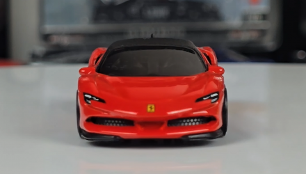 Машинка Базовая Hot Wheels Ferrari SF90 Stradale Factory Fresh 1:64 HYW34 Red - Retromagaz, image 4