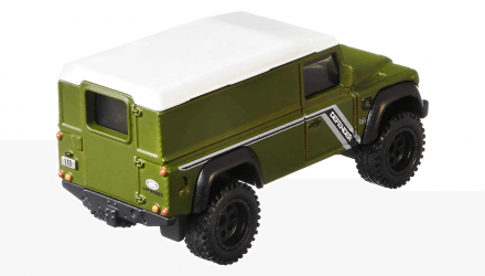 Машинка Premium Hot Wheels Land Rover Defender 110 Hard Top British Horsepower 1:64 GRJ63 Green - Retromagaz, image 3