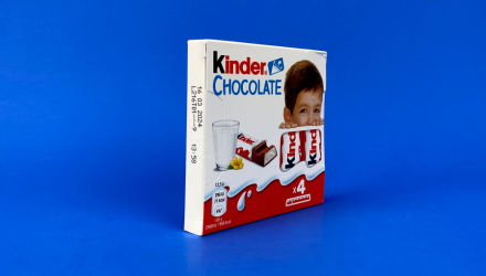 Набор Шоколад Молочный Kinder Chocolate 4 Pieces 50g 20шт - Retromagaz, image 2