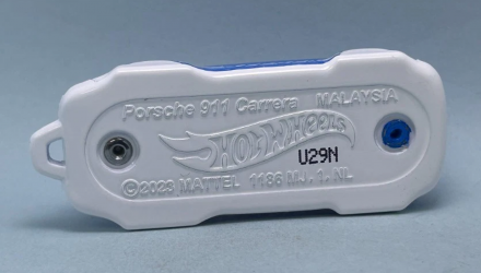 Машинка Базовая Hot Wheels Porsche 911 Carrera Clip Experimotors 1:64 JBC11 Blue - Retromagaz, image 4