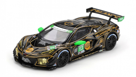 Машинка Premium MINI GT Chevrolet Corvette Z06 GT3.R #13 AWA 2025 IMSA Daytona 24 1:64 MGT01171 Black - Retromagaz, image 1