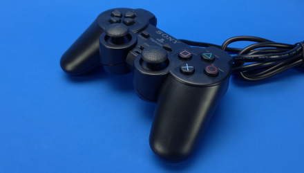 Набір Геймпад 2шт Дротовий Sony PlayStation 2 SCPH-10010 DualShock 2 Black 2.5m Б/У - Retromagaz, image 4