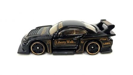 Машинка Базовая Hot Wheels Liberty Walk LB Super Silhouette Nissan Silvia (S15) Modified 1:64 HKH85 Black - Retromagaz, image 2