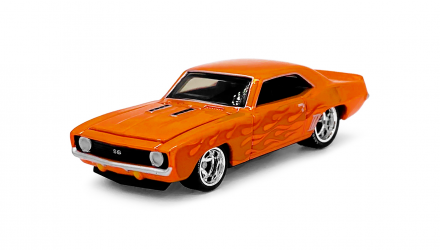 Машинка Premium Hot Wheels '69 Chevrolet Camaro SS Red Line Club RLC 1:64 HGK83 Orange - Retromagaz, image 2