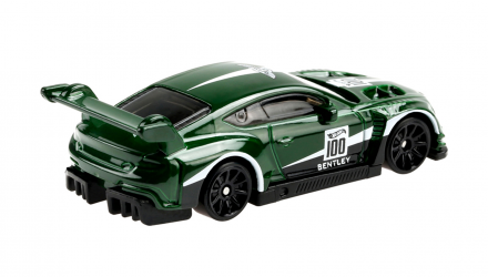 Машинка Базова Hot Wheels 2018 Bentley Continental GT3 Race Day 1:64 GRX93 Green - Retromagaz, image 3