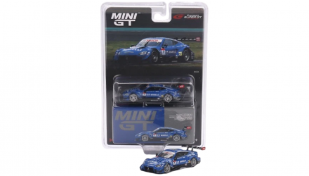 Машинка Premium MINI GT Nissan Nissan Z GT500 #1 MARELLI IMPUL Z Team Impul 2023 Super GT 1:64 MGT00849-BL Blue - Retromagaz, image 4