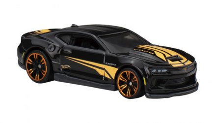 Тематическая Машинка Hot Wheels 2018 COPO Camaro SS Neon Speeders 1:64 JCB06 Black - Retromagaz, image 2