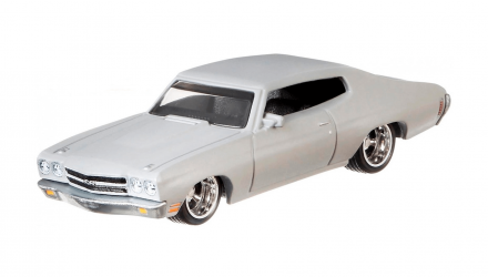 Машинка Premium Hot Wheels '70 Chevelle SS Fast & Furious 1:64 GRL81 Grey - Retromagaz, image 2