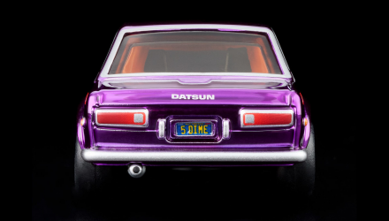 Машинка Premium Hot Wheels '71 Datsun 510 Red Line Club RLC 1:64 JJY57 Purple - Retromagaz, image 5