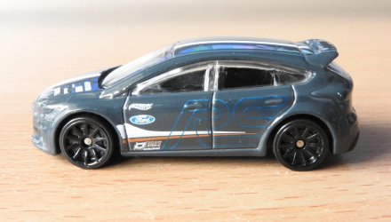 Машинка Базовая Hot Wheels Ford Focus RS Nightburnerz 1:64 FYF84 Dark Grey - Retromagaz, image 4