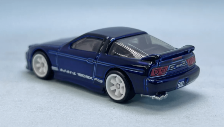 Машинка Базова Hot Wheels '96 Nissan 180SX Type X Super Treasure Hunt STH The `90S 1:64 HTF41 Blue - Retromagaz, image 2