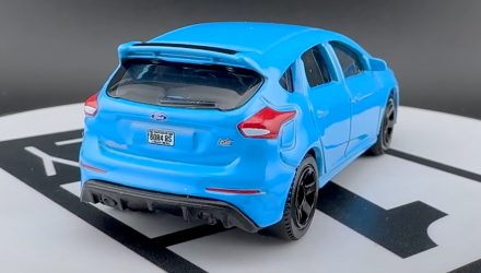 Тематическая Машинка Matchbox 2018 Ford Focus RS Moving Parts 1:64 FWD28/HVM82 Blue - Retromagaz, image 3