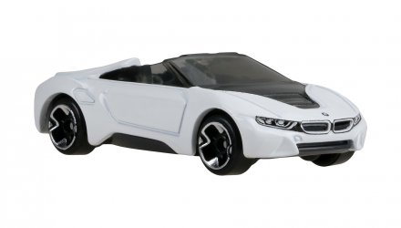 Тематическая Машинка Hot Wheels BMW i8 Roadster Hybrid Speed 1:64 JCB76 White - Retromagaz, image 1