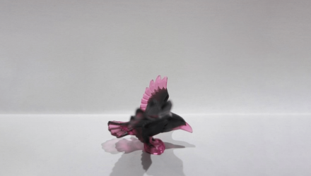 Фигурка Lego Воздух Raven with Spread Wings Animals 5272pb01 6466858 Trans-Dark Pink Б/У - Retromagaz, image 4