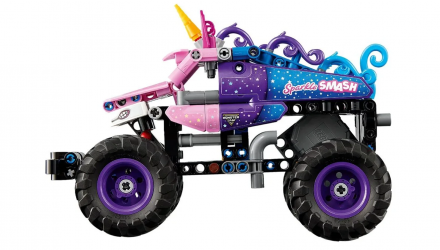 Конструктор Lego Monster Jam Sparkle Smash із Функцією «Pull-Back» Technic 42220 Новий - Retromagaz, image 4