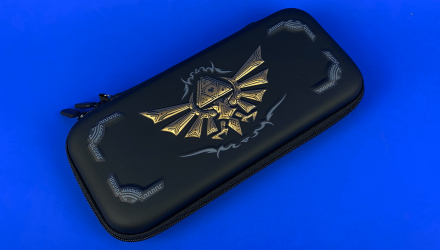 Чохол Твердий RMC Switch OLED Model The Legend of Zelda Royal Wing Crest Black Новий - Retromagaz, image 1