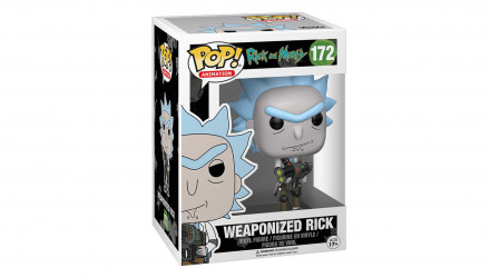 Фігурка FUNKO POP! Рік і Морті Rick & Morty Weaponized Rick 124mm 172 12439-PX-1QW - Retromagaz, image 1