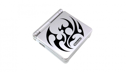 Консоль Nintendo Game Boy Advance SP AGS-001 Tribal Limited Edition Silver Б/У - Retromagaz, image 2