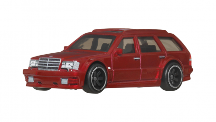 Машинка Premium Hot Wheels Mercedes-Benz AMG E 36 AMG Fast Wagons 1:64 JKB69 Red - Retromagaz, image 4