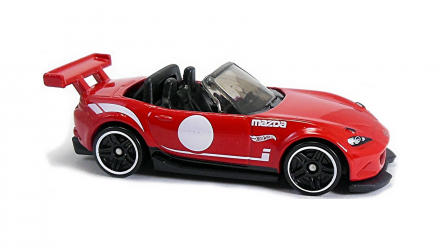 Машинка Базова Hot Wheels '15 Mazda MX-5 Miata Nightburnerz 1:64 DHP05 Red - Retromagaz, image 2